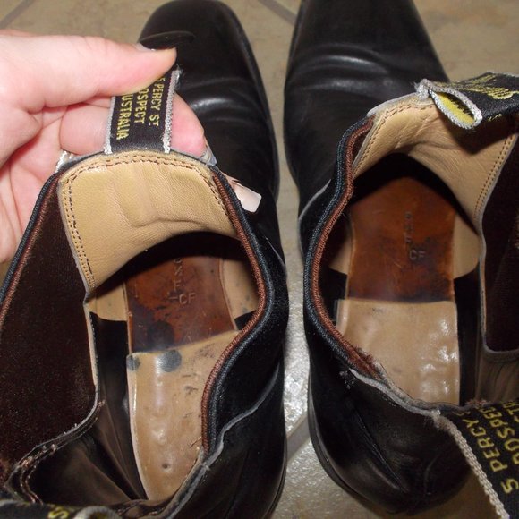 Men's Black R.M. Boots - Picture 2 of 2